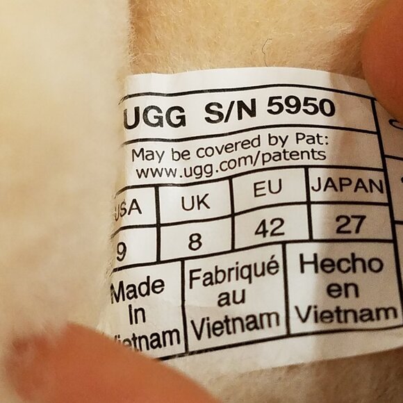 UGG Tasman Slippers – Chestnut – Women’s Size 9 – New - Picture 9 of 11